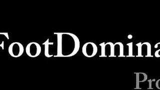 Cadence's Professor's Chastity Foot Job