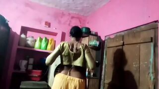 Dasi Indian village woman drive checking on