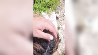 blowjob in the forest - ormanda sakso cektim