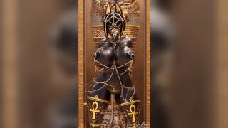 Anubis is dancing to the Fonk