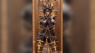 Anubis is dancing to the Fonk