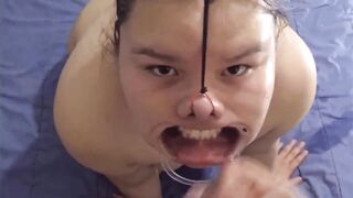 Sucking Big Black Cock Cumming All Over My Face