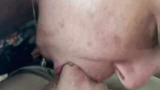 She gave me a 4th of July blowjob. I cum in her mouth like a good boy