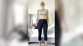 POV Beautiful submissive pregnant (32 weeks!) MILF obeys orders & FILLED with cum!