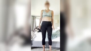 POV Beautiful submissive pregnant (32 weeks!) MILF obeys orders & FILLED with cum!