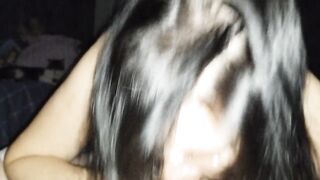 Решила пососать перед сном