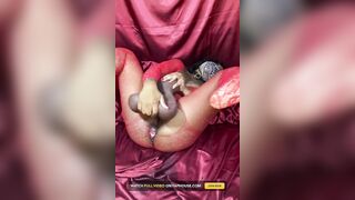 Creaming all over this big dick!