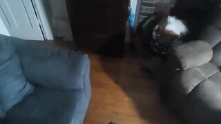 POV Couch Fucking -n- Sucking