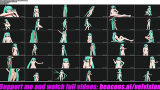 Cute Hatsune Miku - Dancing Full Nude (3D HENTAI)