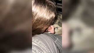 Getting blowjob while watching Harry Potter