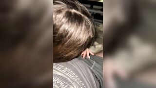 Getting blowjob while watching Harry Potter