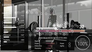 Sex Gym 3D The blonde experienced sex in the gym and had fun