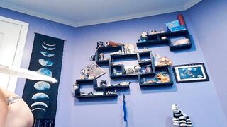 Dressed like an angel, but ready to sin! This milf is horny