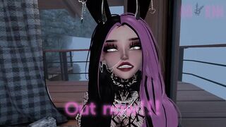 VR SLUT gives a lap dance then face fucks your cock LOTS OF WET SOUNDS