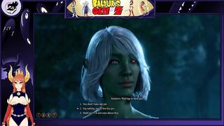 Baldur's Gate 3 Astorian Has Sex with a Namekian