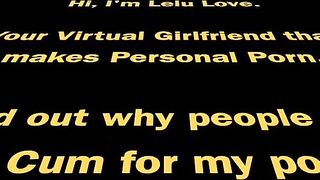 Big boobs babe stretches yoga in lingerie then measure pussy holes up close - Lelu Love