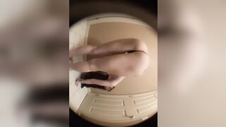 ARAB MIXED BRUNETTE BABE WITH FAT ASS BENDING OVER INTO THE CAMERA