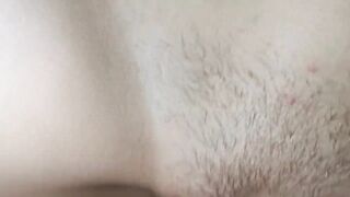 Pounding teen pussy from down under