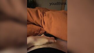 Close up POV of me edging my wet hairy pussy