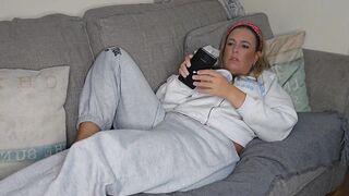 Maisie Lewis Fantasy Wank Over the Postie