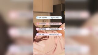 Hot girl masturbates for the first time with her fingers inside and a stuffed animal