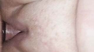 Missionary Aussie bbw - watch me cum on daddy's cock!!