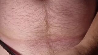 Man Wanking in Panties