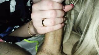 Milf Loves Sucking StepSon Cock - CLOSE UP - Taboo Room