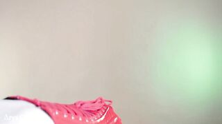 Gloves Latex Rubber Fetish. Long Opera Gloves. Hottest BDSM Video of Arya Grander in PVC Corset