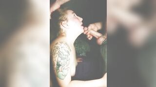 Deepthroat BJ and Cumming in my Throat